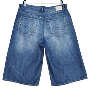 VTG Ecko unlimited1972 Men 38 Y2K Skater Grunge Embroidery Baggy-Fit Shorts